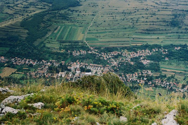 Erdély_2004_20.JPG - Torockó a tetőről.